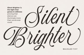 Stylish Calligraphy Font