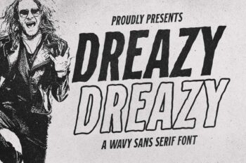 wavy sans serif font