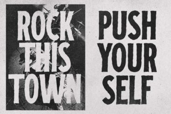 wavy sans serif font