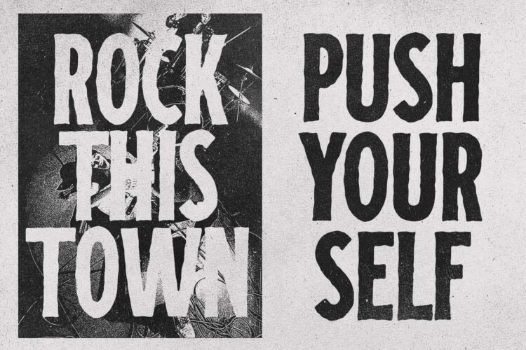 wavy sans serif font