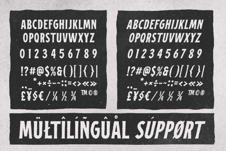 wavy sans serif font